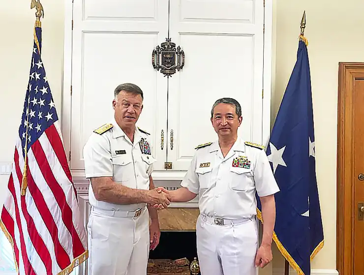 令和4年5月　米海軍兵学校（アナポリス）を訪問